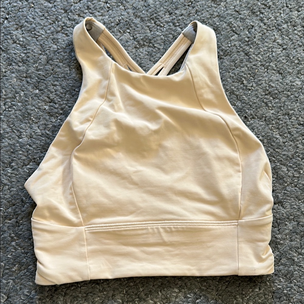 Lululemon Athletica Nude Beige Sports Bra